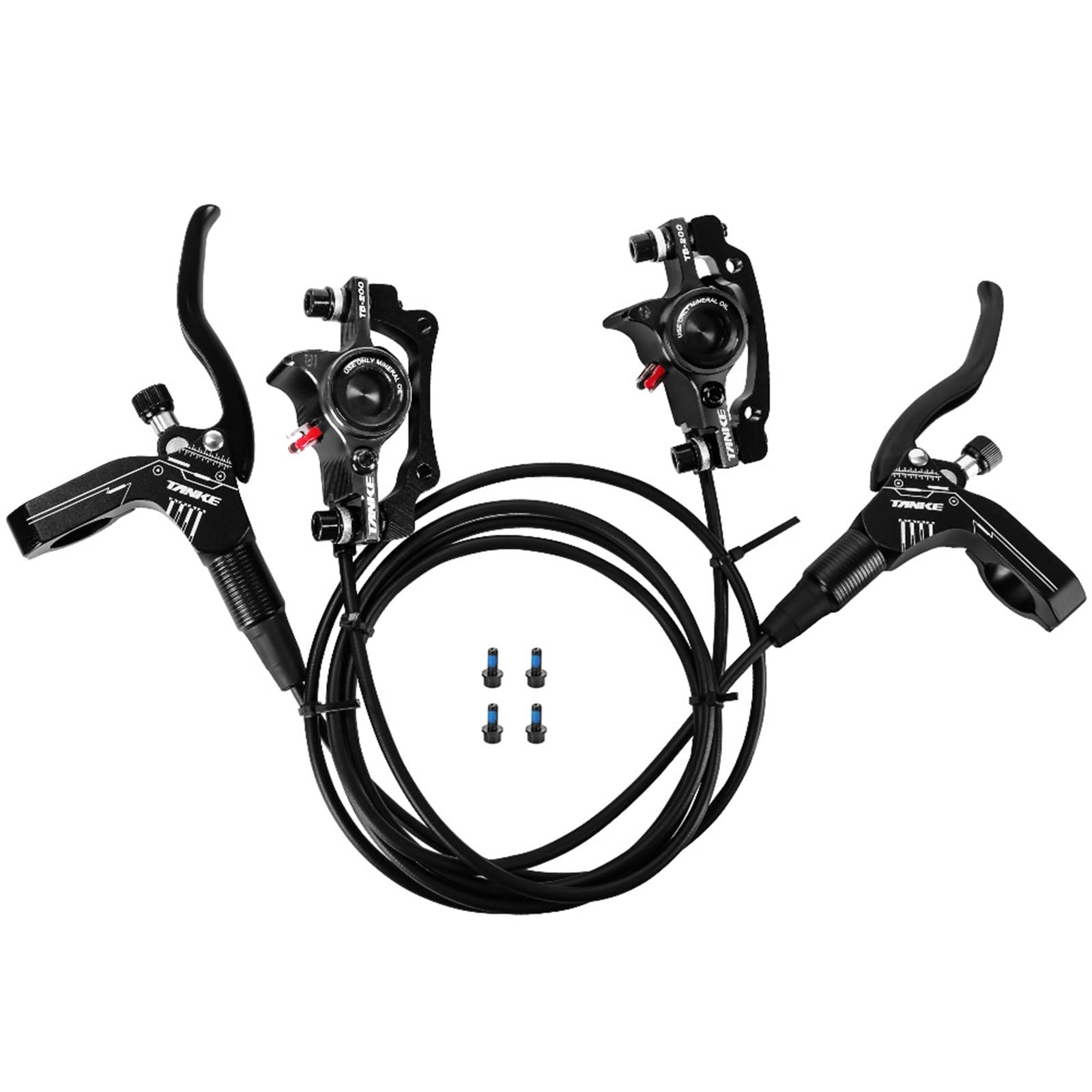 Amazon.co.jp: MTB自転車用油圧ディスクブレーキセット、デュアル